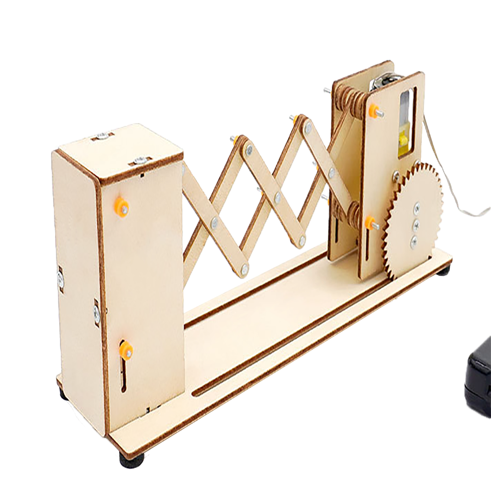 Automatic Gate - 3D DIY Puzzle | STEM Education Kit | Wooden Puzzle Kit