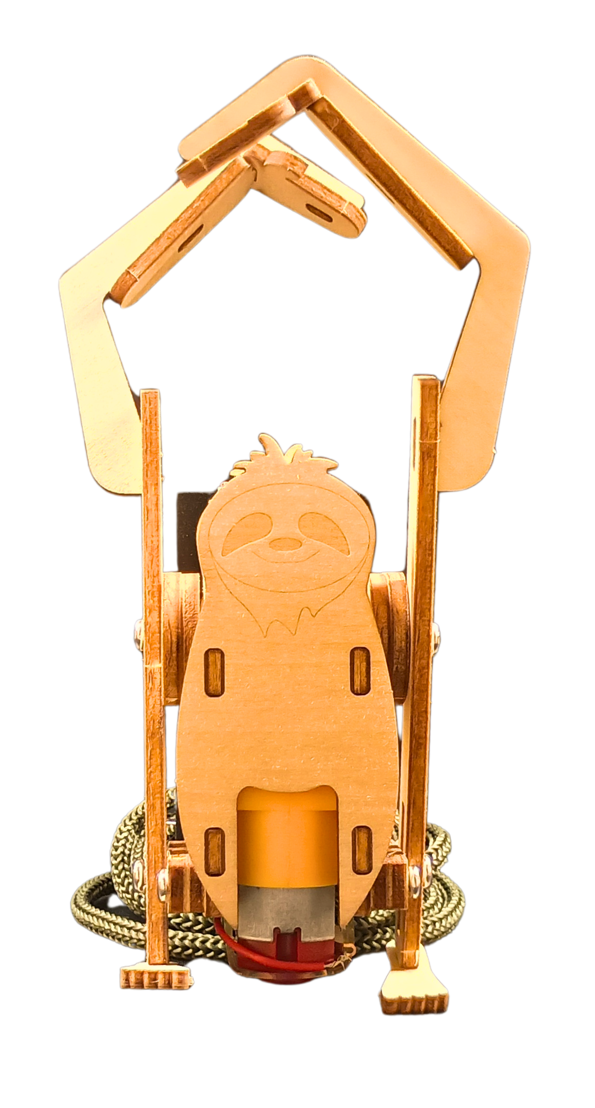 Climbing Sloth - DIY Puzzle | STEM Education Kit | Wooden Puzzle Kit Educational Electronic Hobby Kit