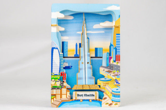 Burj Khalifa – 3D Postcard Puzzle