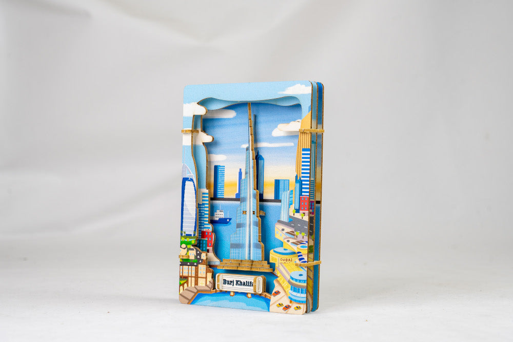 Burj Khalifa – 3D Postcard Puzzle