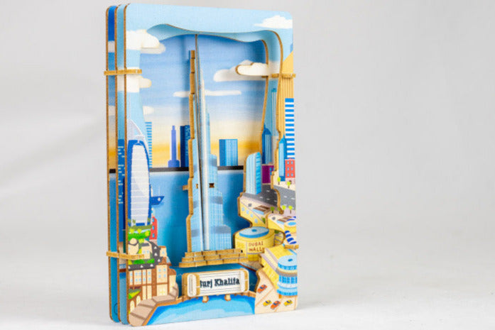 Burj Khalifa – 3D Postcard Puzzle