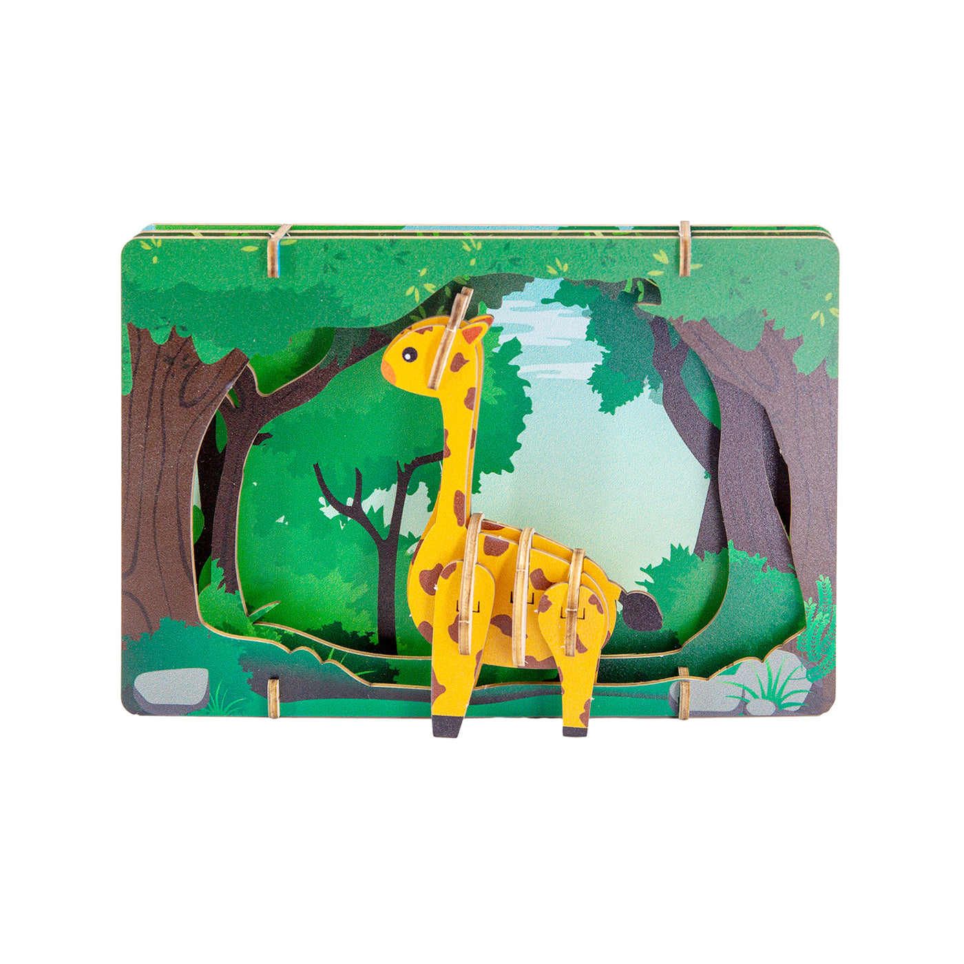 Giraffe – 3D Postcard Puzzle