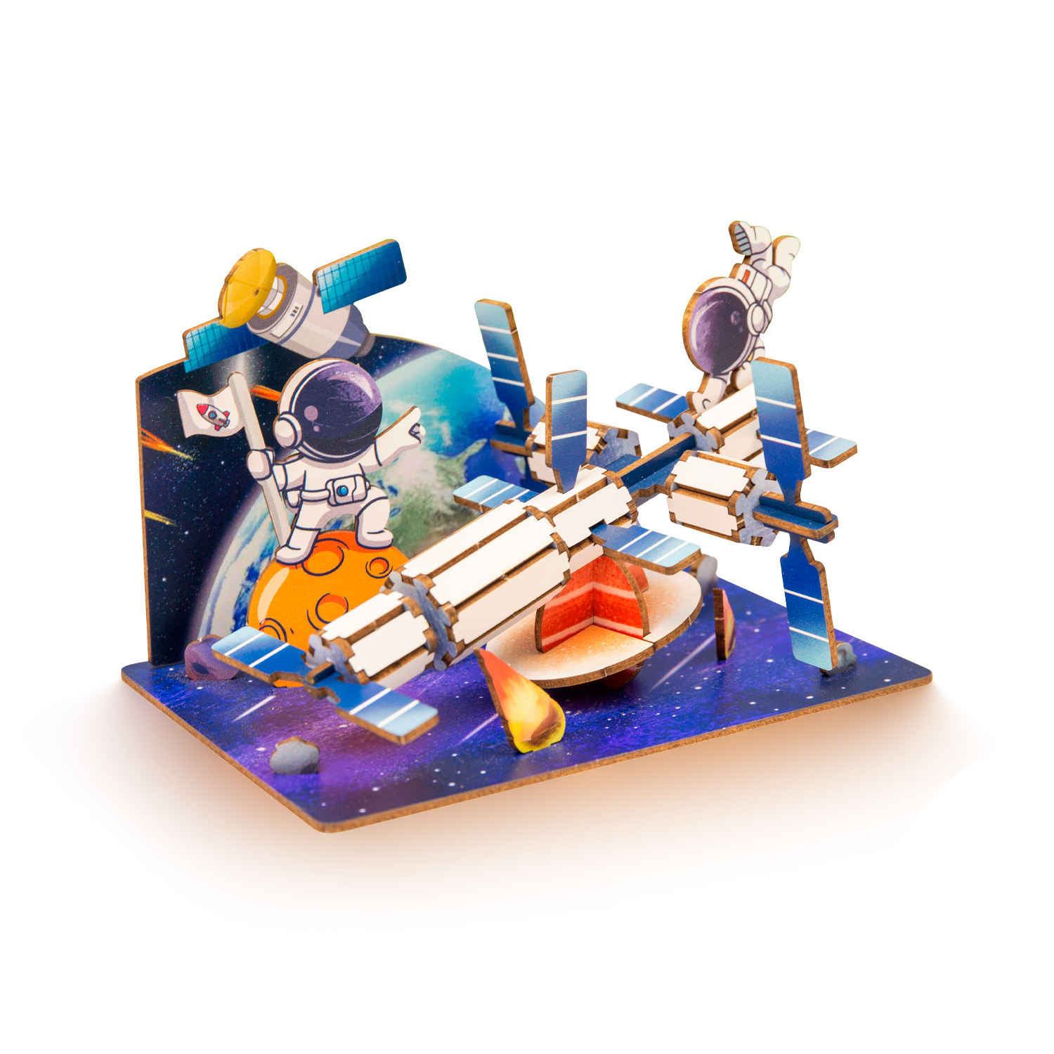 Space Station – 3D Postcard Puzzle