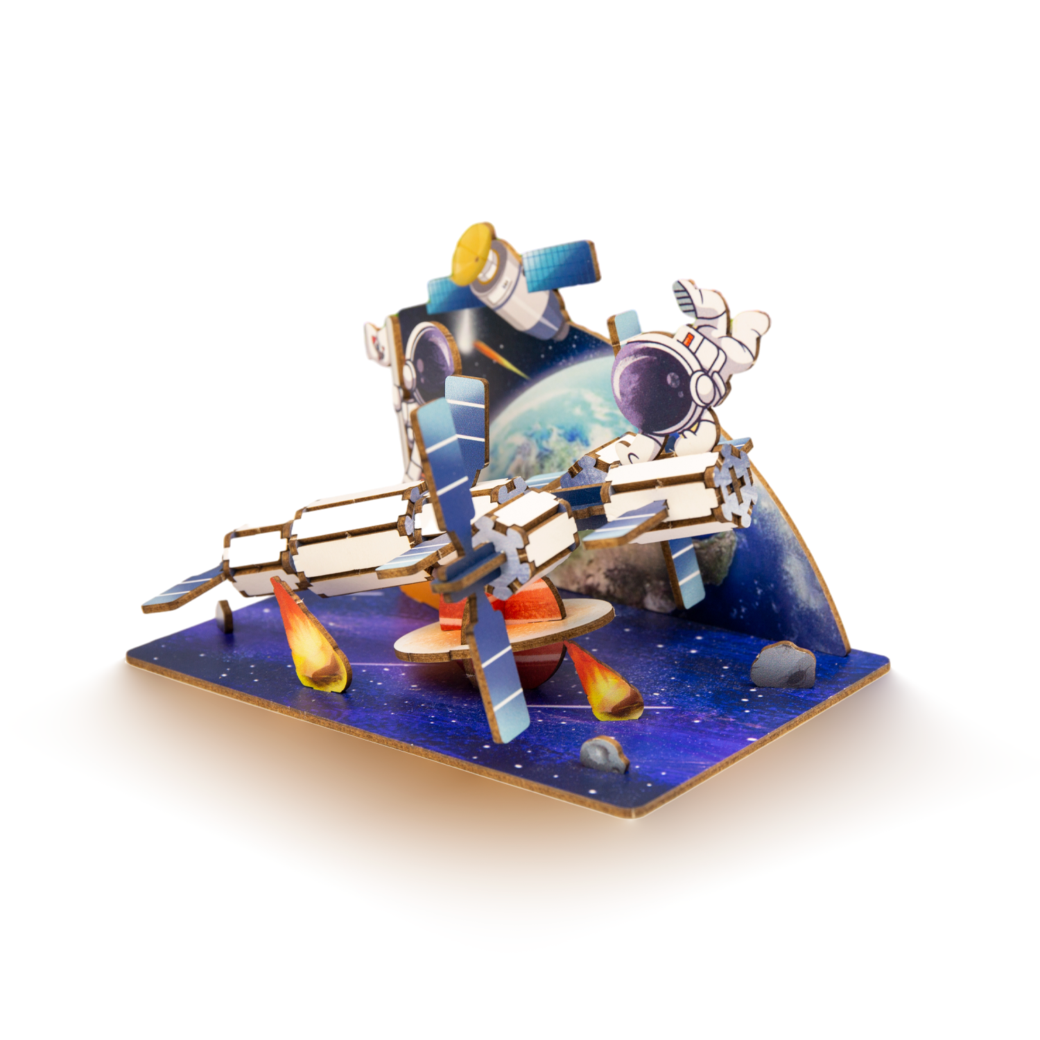 Space Station – 3D Postcard Puzzle