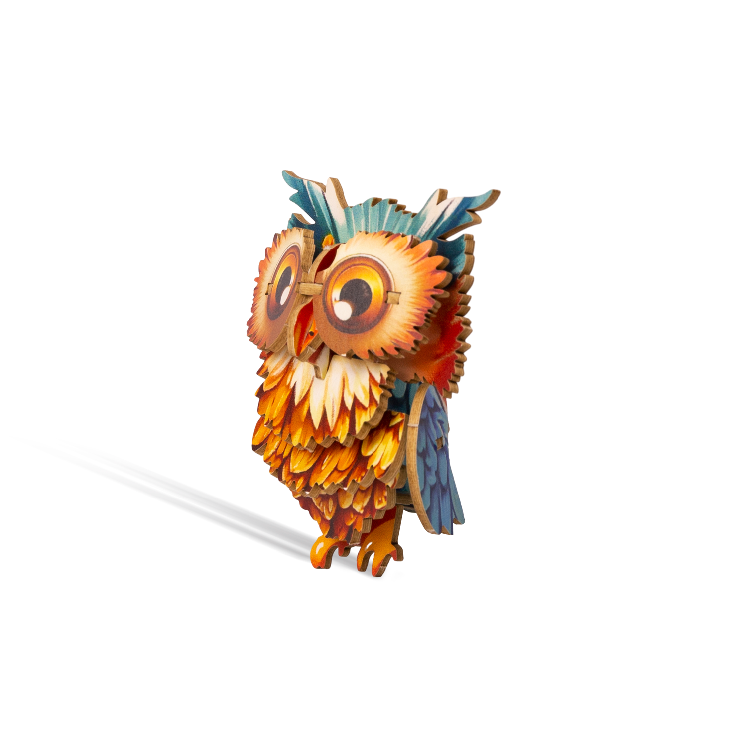 Owl – 3D Postcard Puzzle