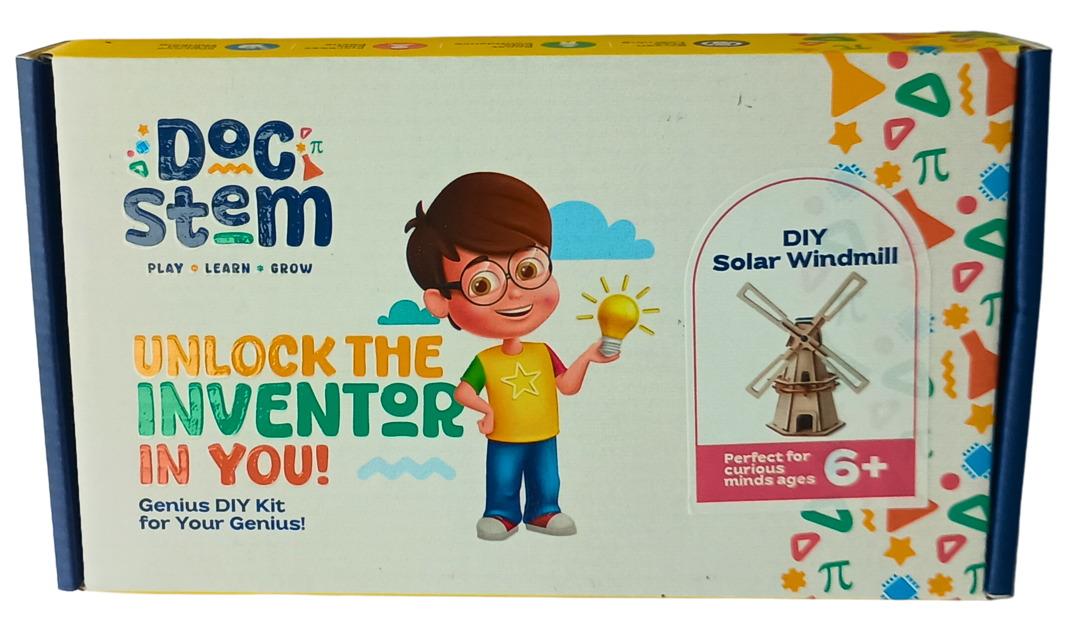 Windmil (Solar) - DIY Puzzle | STEM Education Kit | Wooden Puzzle Kit Educational Electronic Hobby Kit