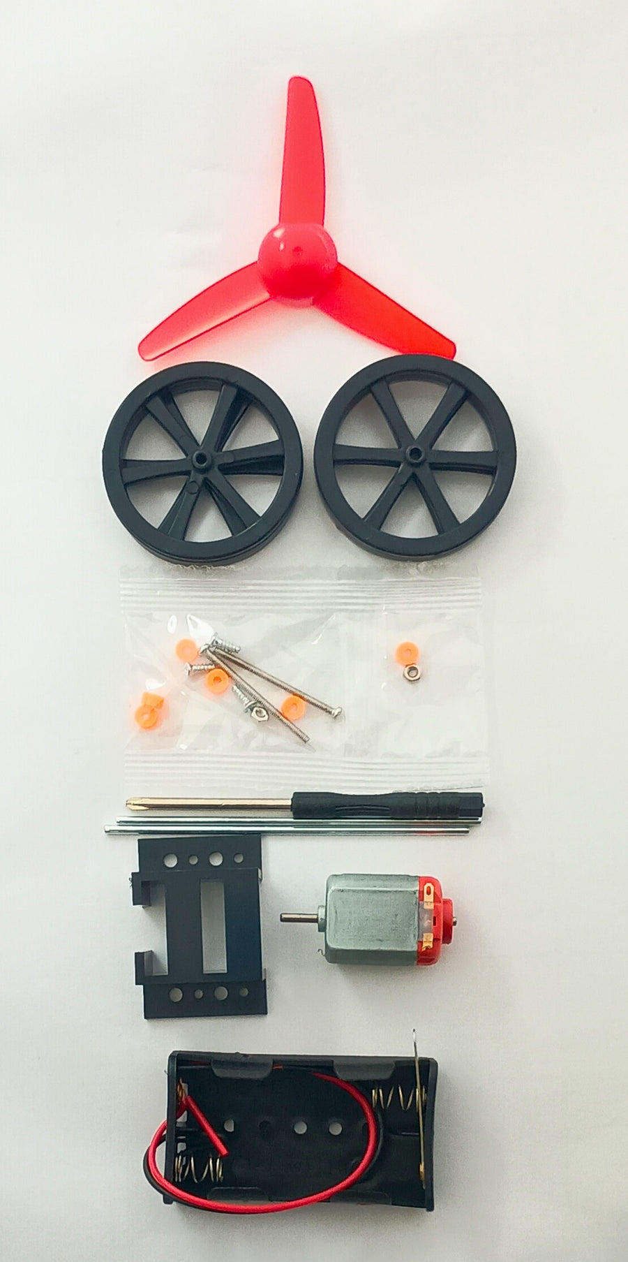 Wind Driven Car - 3D DIY Puzzle | STEM Education Kit | Wooden Puzzle Kit