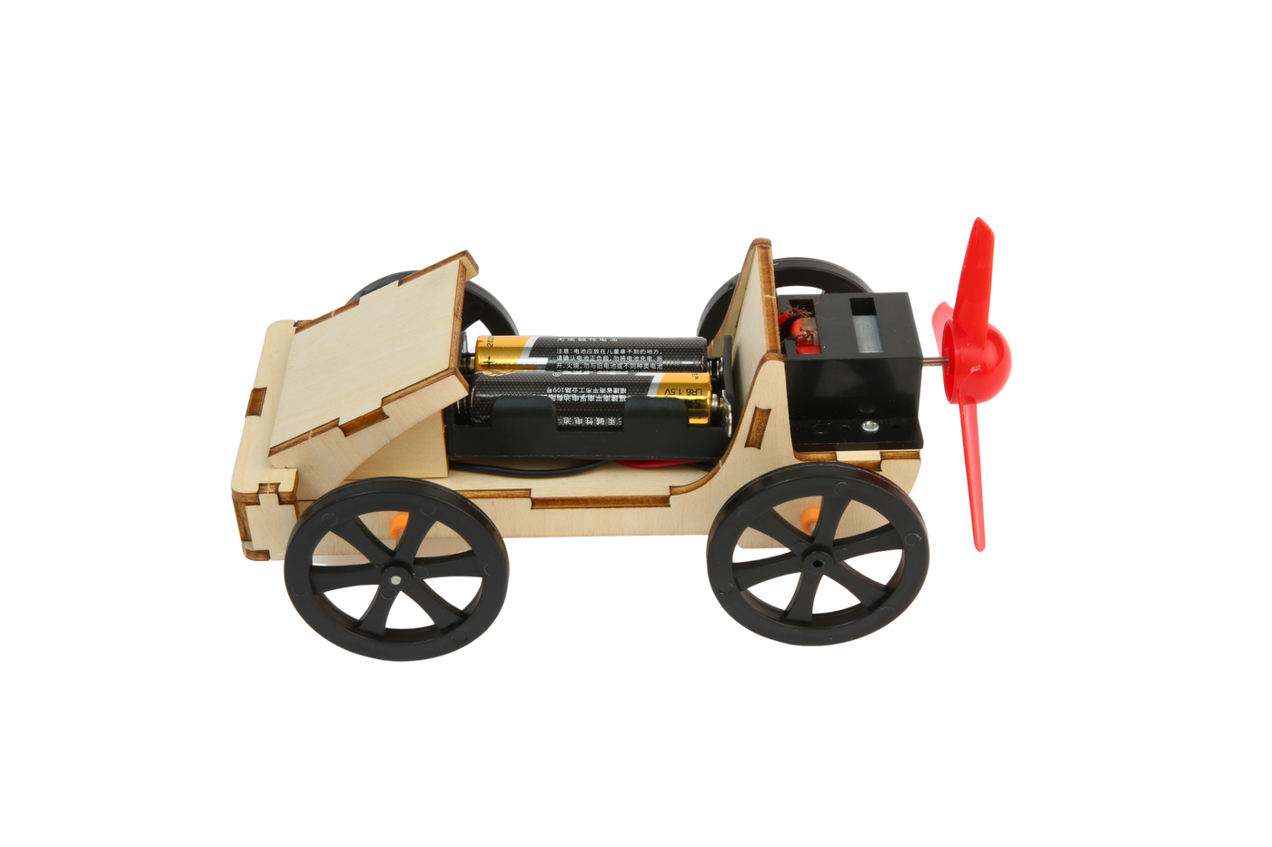 Wind Driven Car - 3D DIY Puzzle | STEM Education Kit | Wooden Puzzle Kit