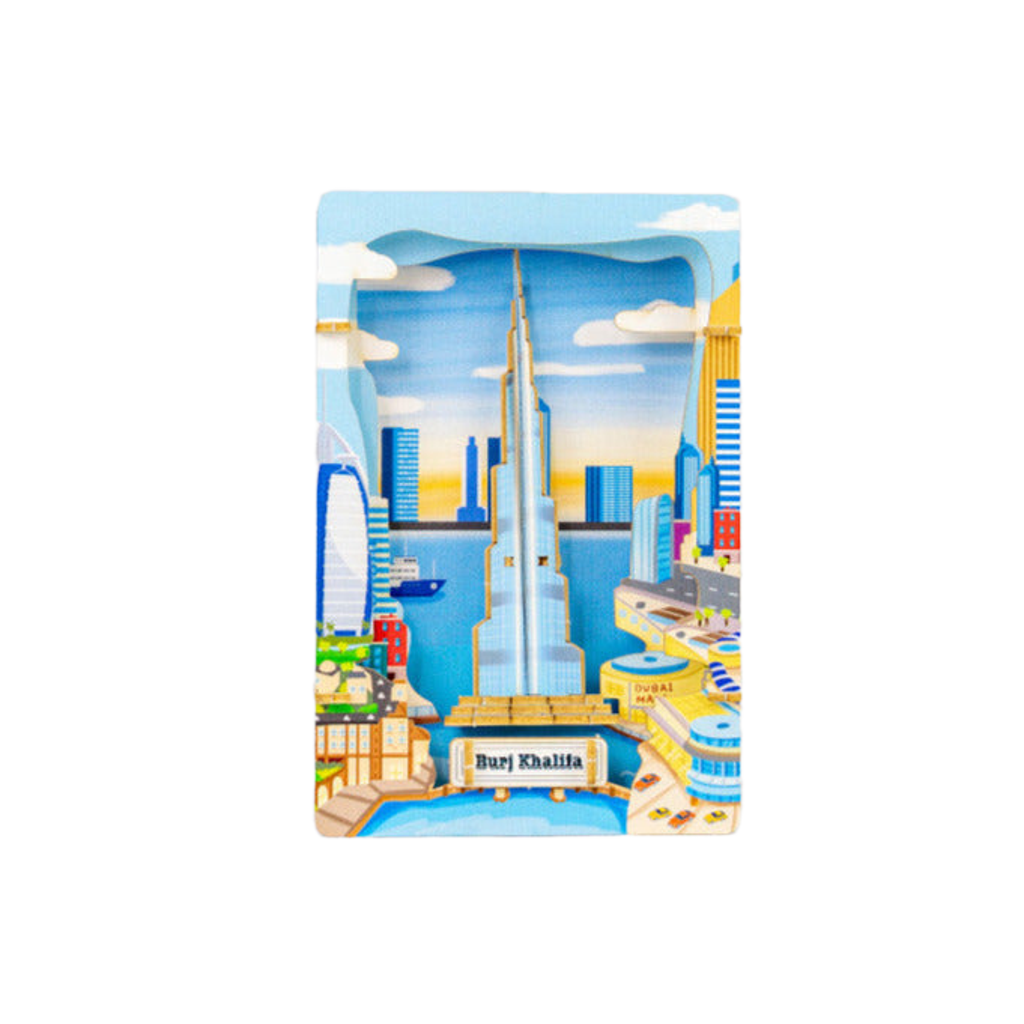 Burj Khalifa – 3D Postcard Puzzle